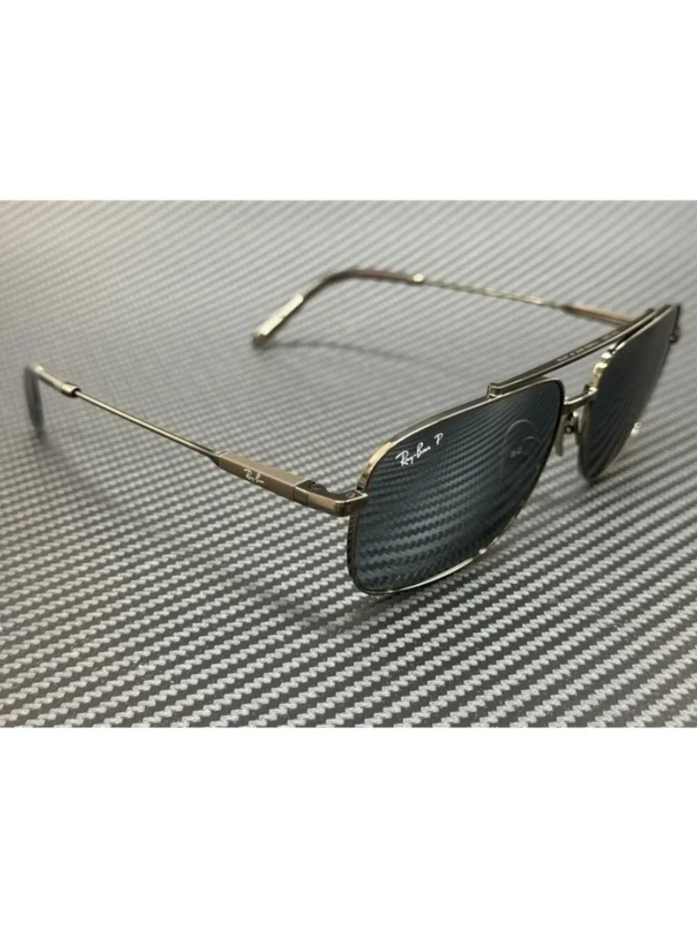 New RAY BAN Men Gunmetal Sunglasses 59-15-145